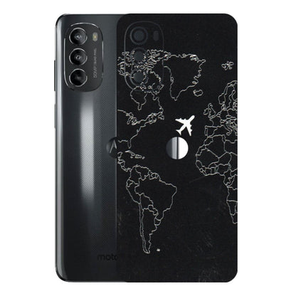 Motorola Phone Skins (All Models) - Never Ending Travel - 3D Embossed Finish (L-79) Motorola Moto G82 (5G)