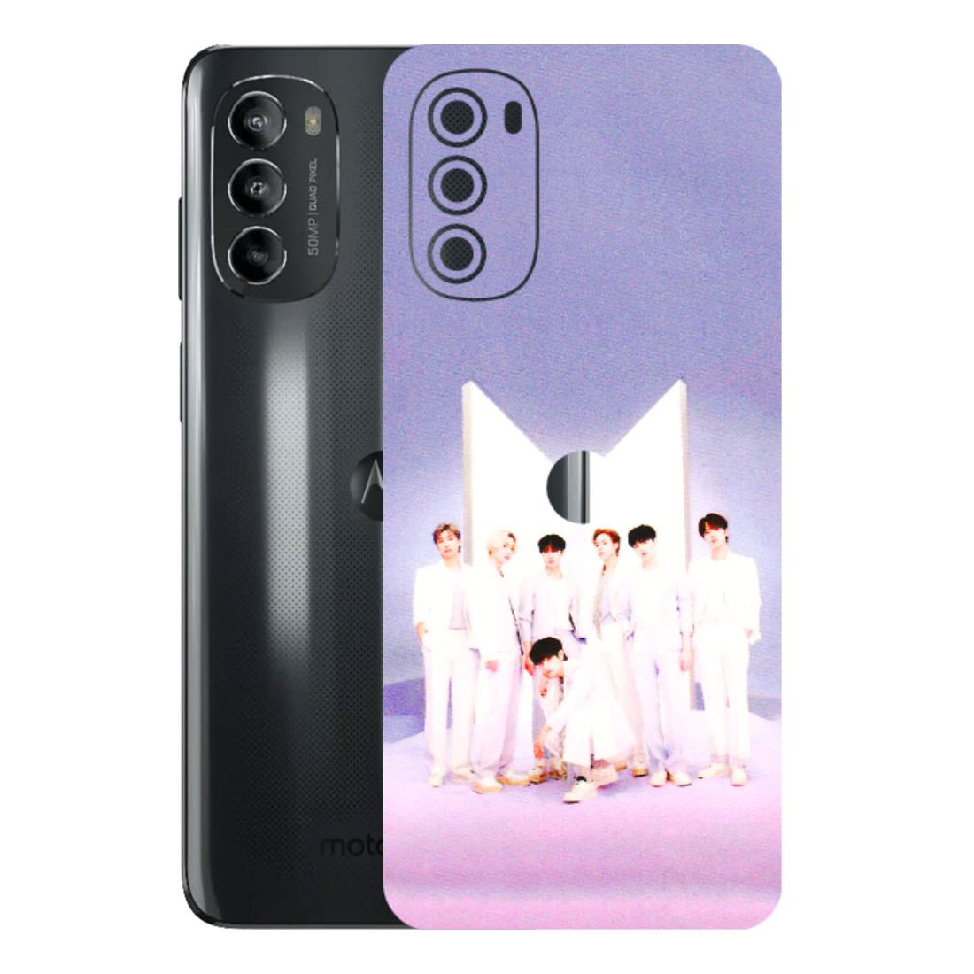 Motorola Phone Skins (All Models) - BTS - 3D Embossed Finish (L-94) Motorola Moto G82 (5G)