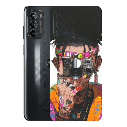 Motorola Phone Skins (All Models) - Camera Lover Girl - Matte Finish (M-09) Motorola Moto G82 (5G)