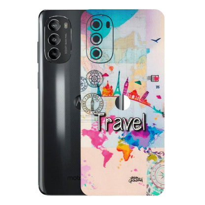 Motorola Phone Skins (All Models) - Travel The Wonders - Matte Finish (M-108) Motorola Moto G82 (5G)