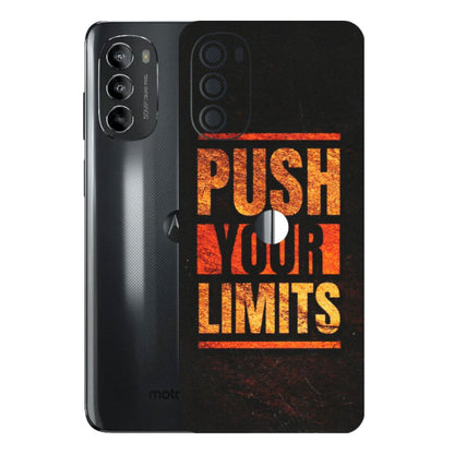 Motorola Phone Skins (All Models) - Push Your Limits - Matte Finish (M-118) Motorola Moto G82 (5G)