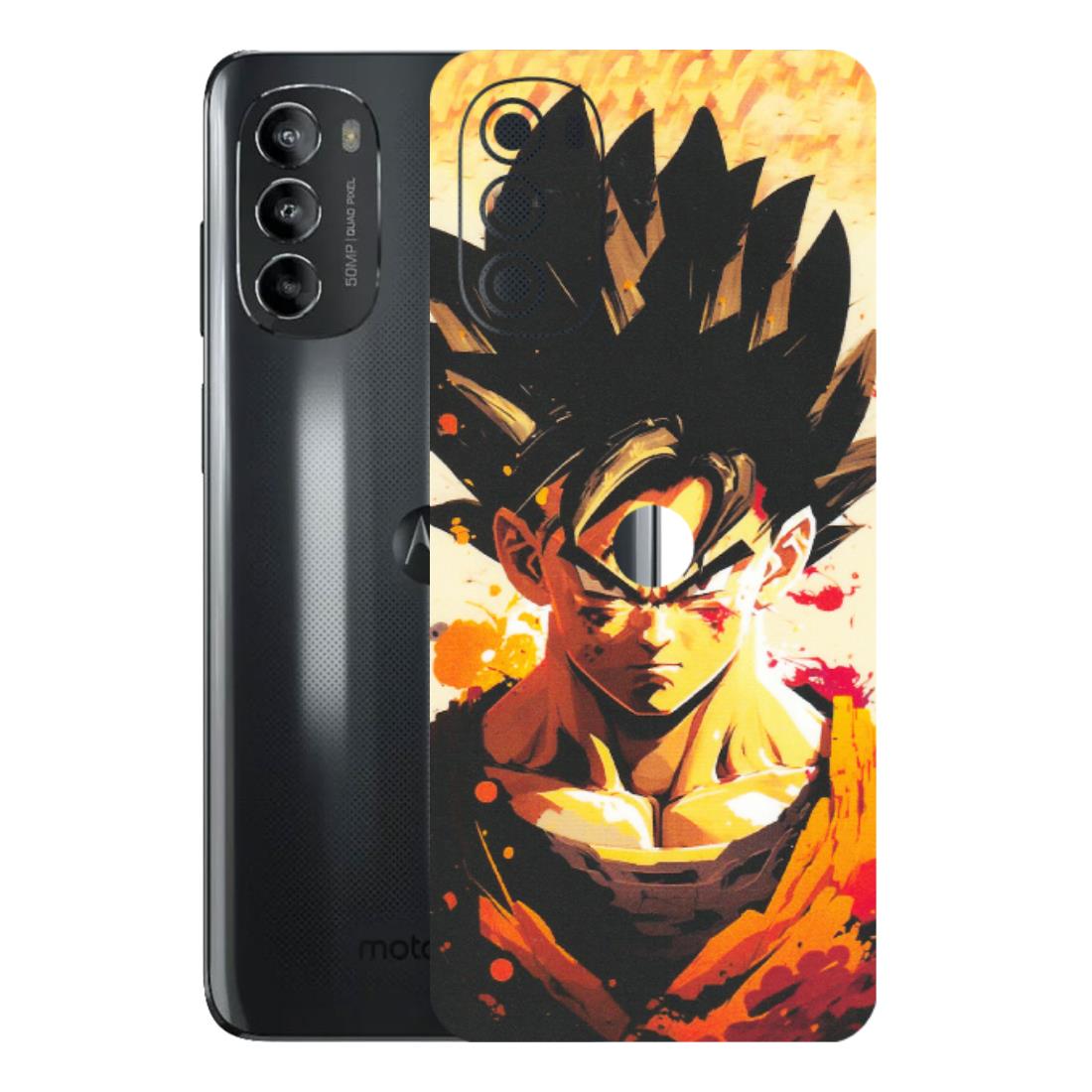Motorola Phone Skins (All Models) - Angry Goku - Matte Finish (M-12) Motorola Moto G82 (5G)