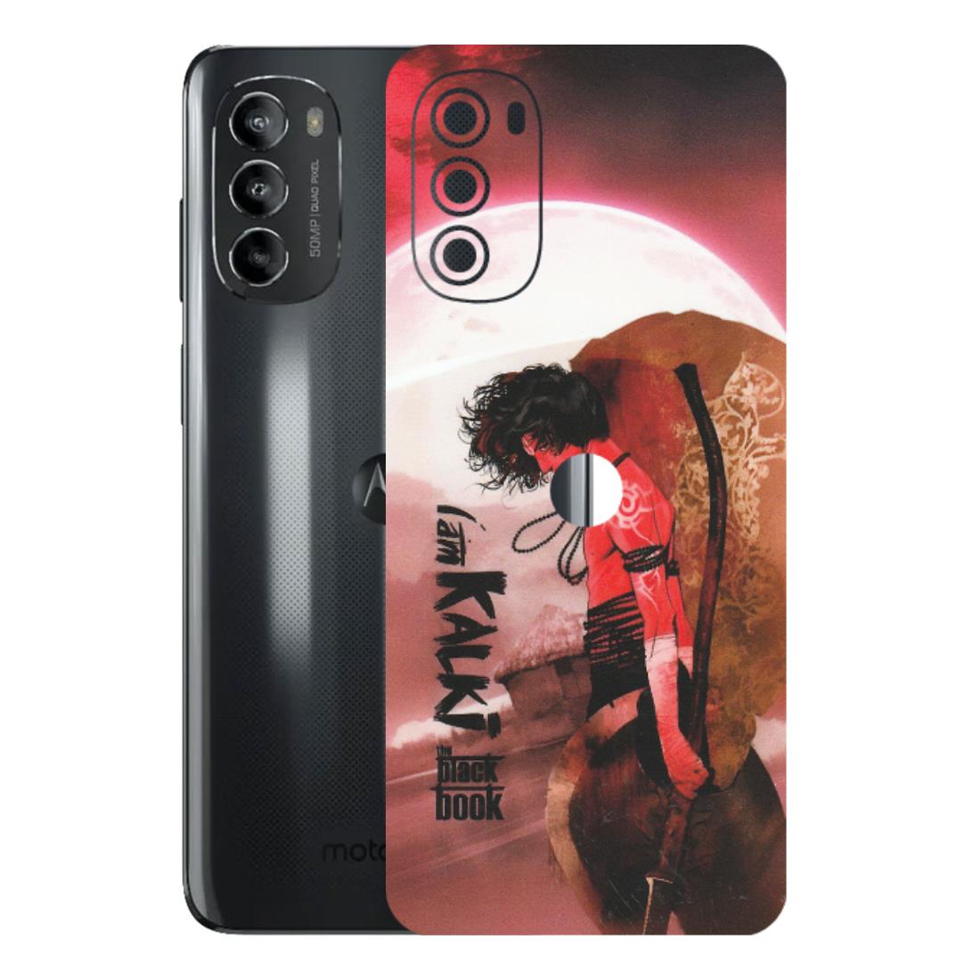 Motorola Phone Skins (All Models) - The Black Book Kalia Anime - Matte Finish (M-129) Motorola Moto G82 (5G)