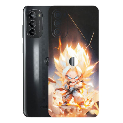 Motorola Phone Skins (All Models) - Goku Dragon Cute Anime - Matte Finish (M-131) Motorola Moto G82 (5G)