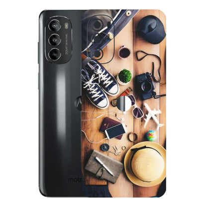 Motorola Phone Skins (All Models) - Travel Wanderlust - Matte Finish (M-133) Motorola Moto G82 (5G)