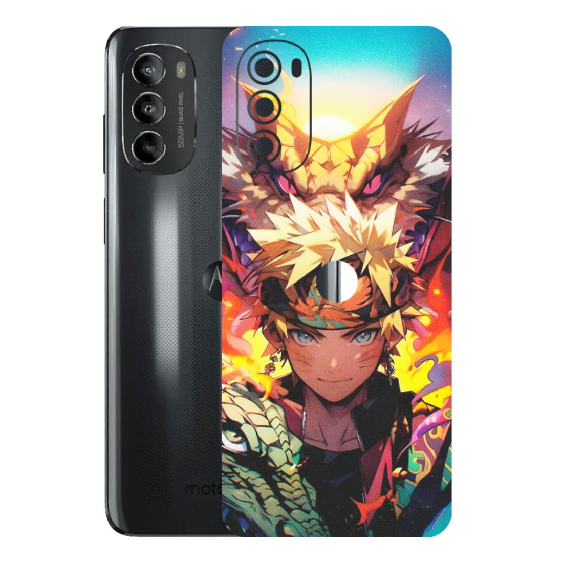 Motorola Phone Skins (All Models) - Angry Naruto Anime - Matte Finish (M-148) Motorola Moto G82 (5G)