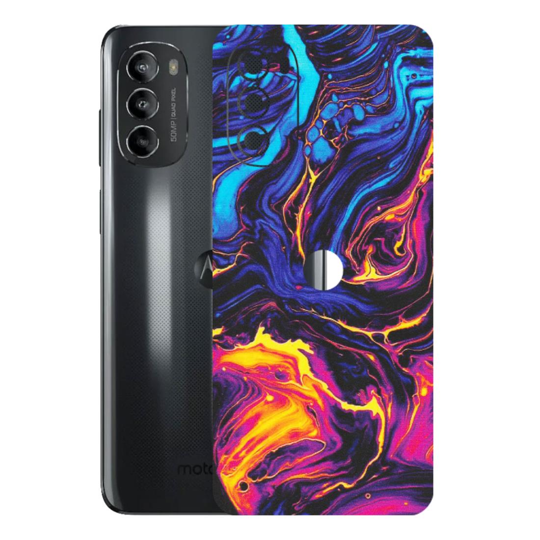 Motorola Phone Skins (All Models) - Abstract Paint Classy - Matte Finish (M-15) Motorola Moto G82 (5G)