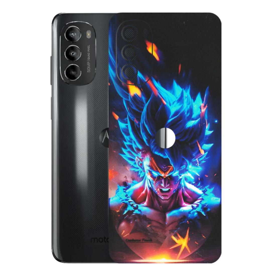 Motorola Phone Skins (All Models) - Angry Goku Dragon Ball Anime - Matte Finish (M-150) Motorola Moto G82 (5G)