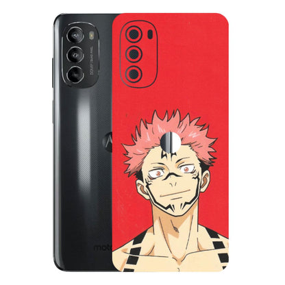 Motorola Phone Skins (All Models) - Ryomen Sukuna Fun Anime - Matte Finish (M-153) Motorola Moto G82 (5G)