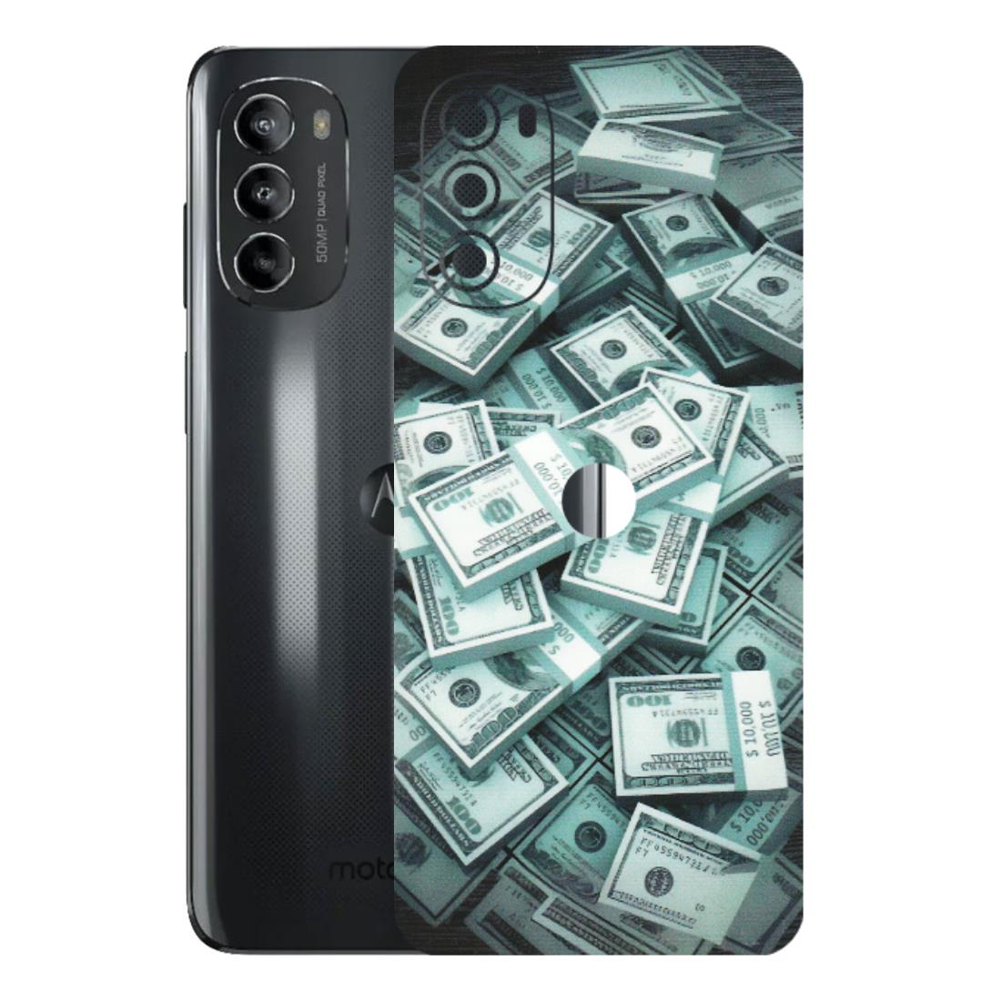 Motorola Phone Skins (All Models) - Hundred Dollar Bill - Matte Finish (M-162) Motorola Moto G82 (5G)