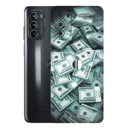 Motorola Phone Skins (All Models) - Hundred Dollar Bill - Matte Finish (M-162) Motorola Moto G82 (5G)
