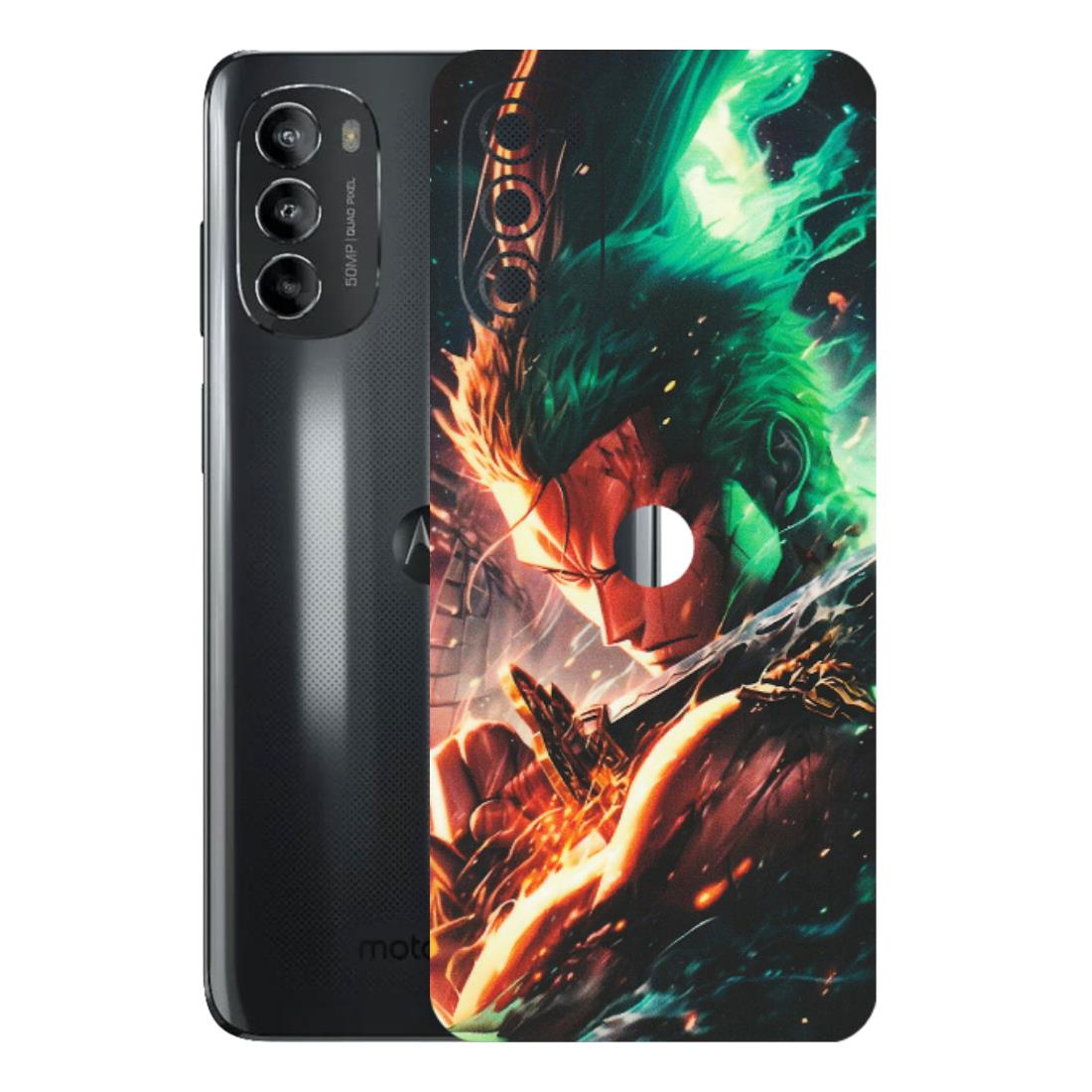 Motorola Phone Skins (All Models) - Anime Gojo Sword - Matte Finish (M-32) Motorola Moto G82 (5G)