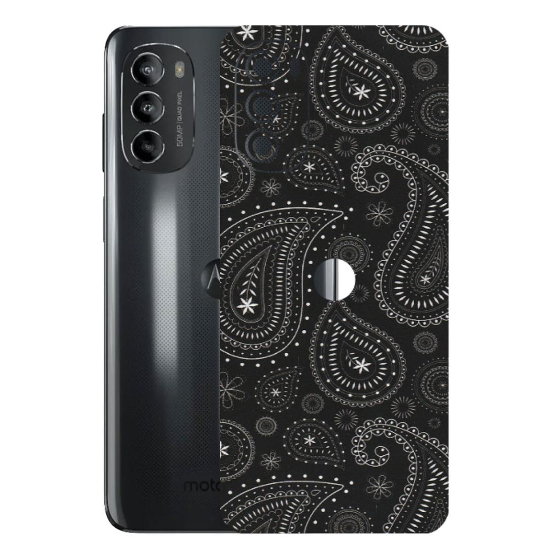 Motorola Phone Skins (All Models) - Black Sober Kerry - Matte Finish (M-37) Motorola Moto G82 (5G)