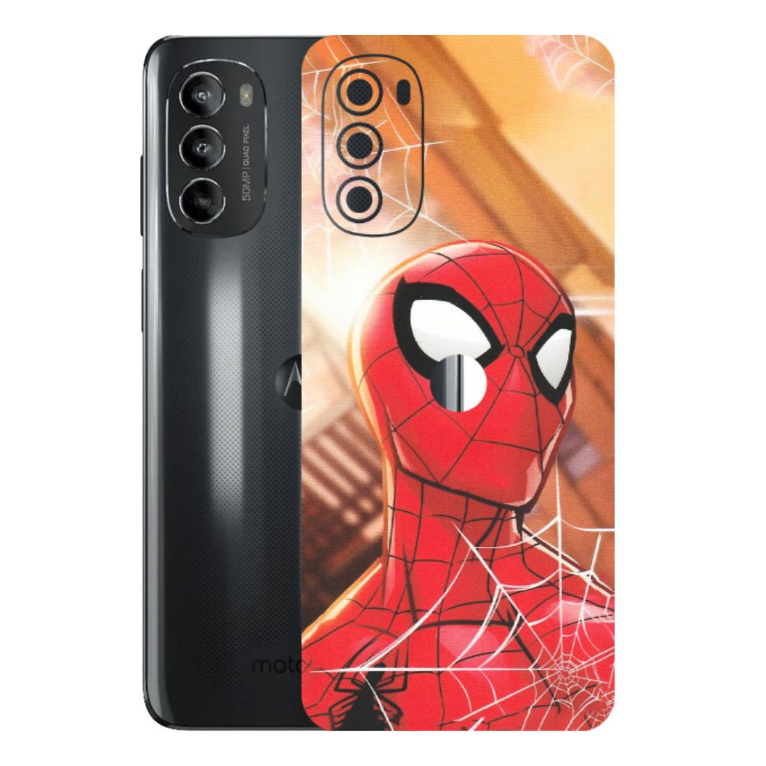 Motorola Phone Skins (All Models) - Spiderman Face New - Matte Finish (M-41) Motorola Moto G82 (5G)