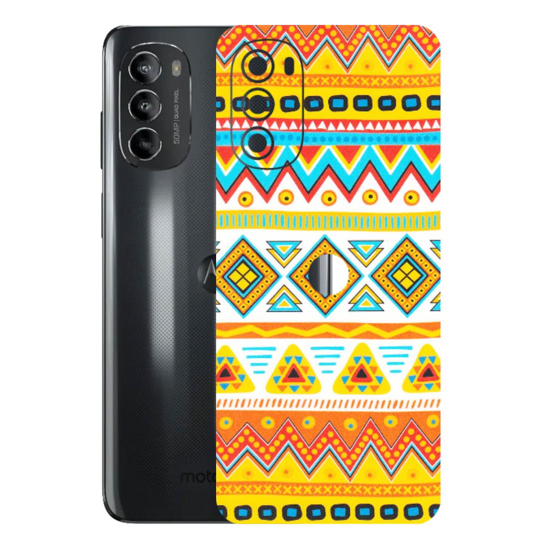 Motorola Phone Skins (All Models) - Mexican Abstract - Matte Finish (M-71) Motorola Moto G82 (5G)