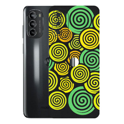 Motorola Phone Skins (All Models) - Crazy Spiral - Matte Finish (M-91) Motorola Moto G82 (5G)