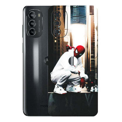 Motorola Phone Skins (All Models) - Sportsman Spider Man - Matte Finish (M-94) Motorola Moto G82 (5G)