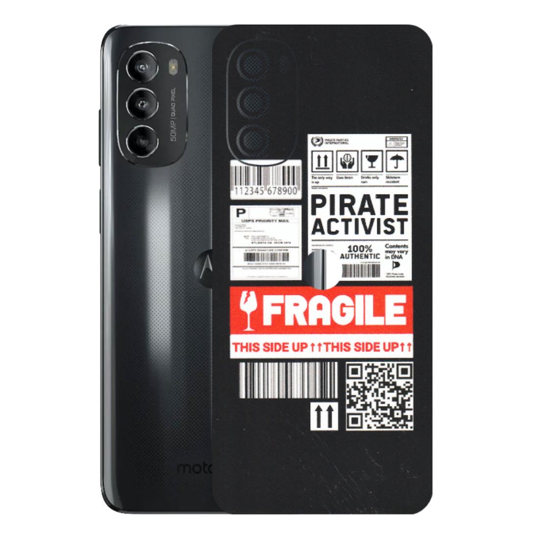 Motorola Phone Skins (All Models) - Handle With Care - Matte Finish (M-99) Motorola Moto G82 (5G)