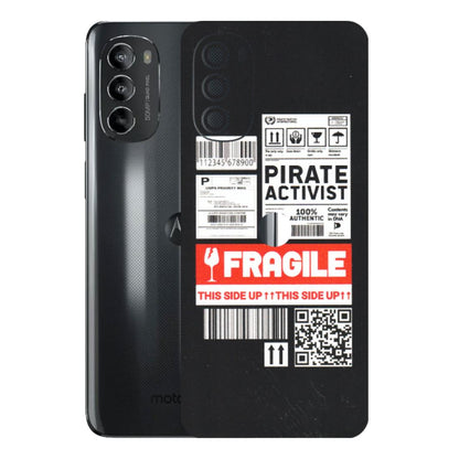 Motorola Phone Skins (All Models) - Handle With Care - Matte Finish (M-99) Motorola Moto G82 (5G)
