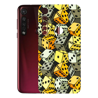 Motorola Phone Skins (All Models) - Dices Of Life - 3D Embossed Finish (L-04) Motorola Moto G8 Plus