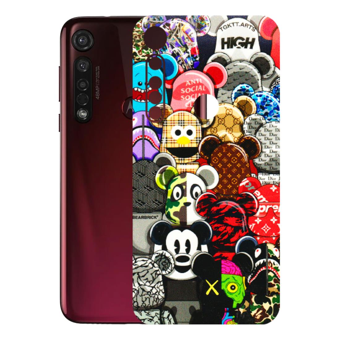 Motorola Phone Skins (All Models) - More Mickey Mouses - 3D Embossed Finish (L-118) Motorola Moto G8 Plus