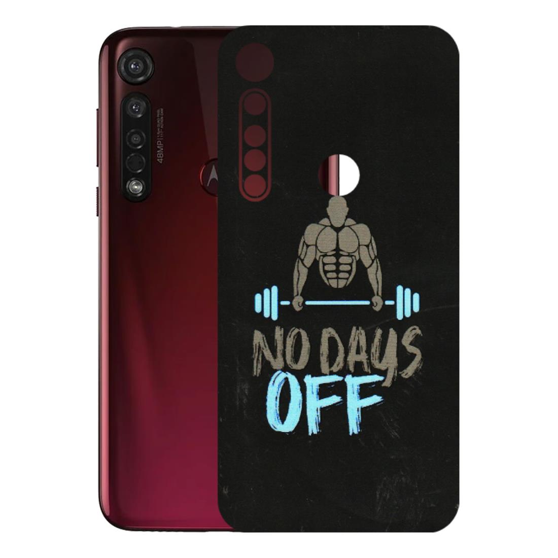 Motorola Phone Skins (All Models) - Gym Lover - 3D Embossed Finish (L-127) Motorola Moto G8 Plus