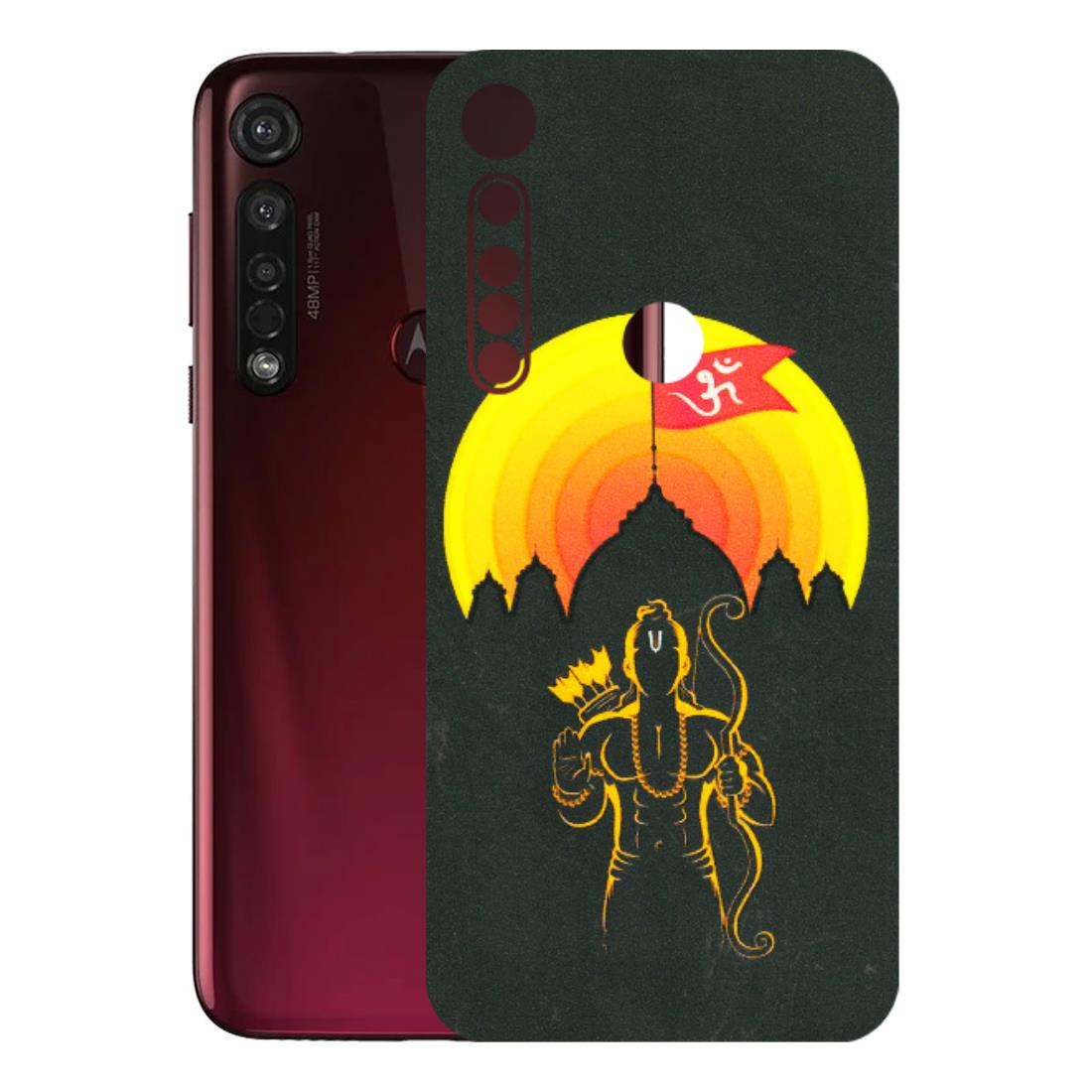 Motorola Phone Skins (All Models) - Lord Ram - 3D Embossed Finish (L-132) Motorola Moto G8 Plus