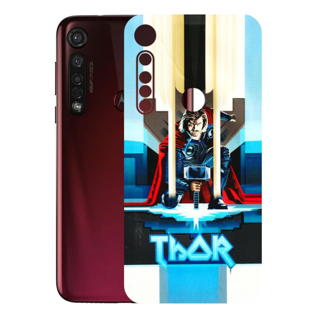 Motorola Phone Skins (All Models) - Thor - 3D Embossed Finish (L-137) Motorola Moto G8 Plus