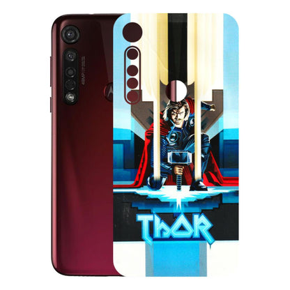 Motorola Phone Skins (All Models) - Thor - 3D Embossed Finish (L-137) Motorola Moto G8 Plus