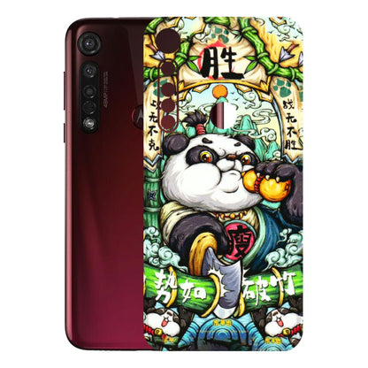 Motorola Phone Skins (All Models) - Royal Rich Panda - 3D Embossed Finish (L-170) Motorola Moto G8 Plus