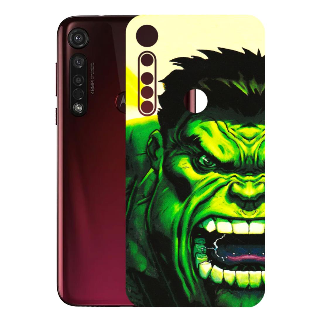 Motorola Phone Skins (All Models) - Hulk - 3D Embossed Finish (L-180) Motorola Moto G8 Plus