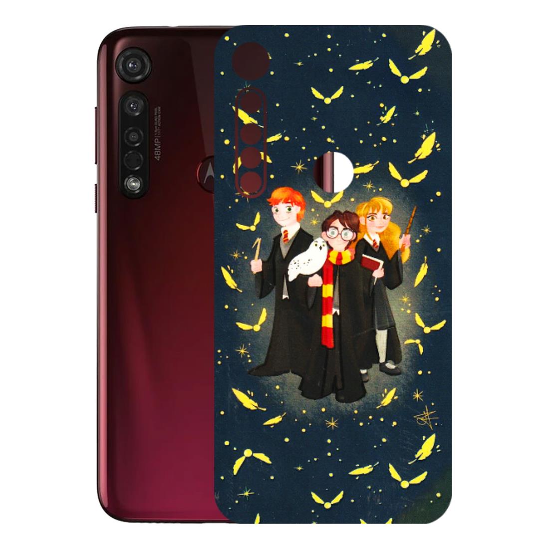 Motorola Phone Skins (All Models) - Harry Potter - 3D Embossed Finish (L-183) Motorola Moto G8 Plus