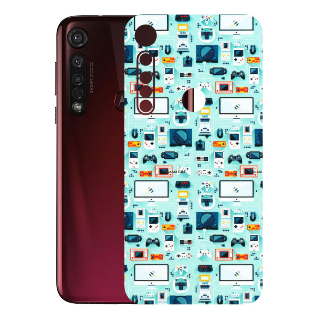 Motorola Phone Skins (All Models) - Gadgets Doodle - 3D Embossed Finish (L-184) Motorola Moto G8 Plus
