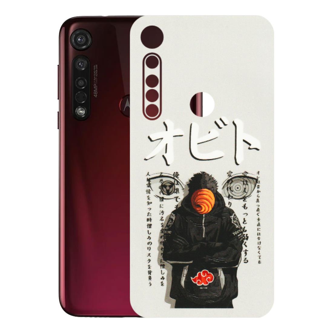 Motorola Phone Skins (All Models) - Obito Anime Eye - 3D Embossed Finish (L-19) Motorola Moto G8 Plus