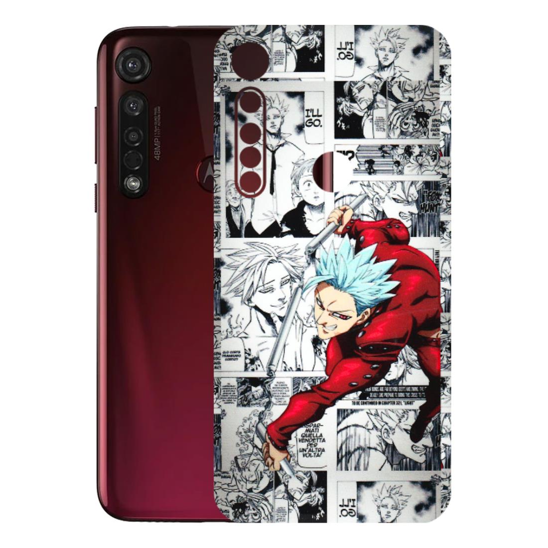 Motorola Phone Skins (All Models) - Anime Comic - 3D Embossed Finish (L-192) Motorola Moto G8 Plus