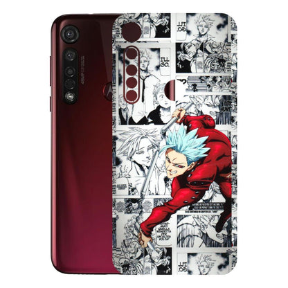 Motorola Phone Skins (All Models) - Anime Comic - 3D Embossed Finish (L-192) Motorola Moto G8 Plus