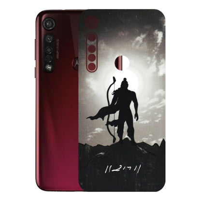 Motorola Phone Skins (All Models) - Jai Siya Ram - 3D Embossed Finish (L-200) Motorola Moto G8 Plus