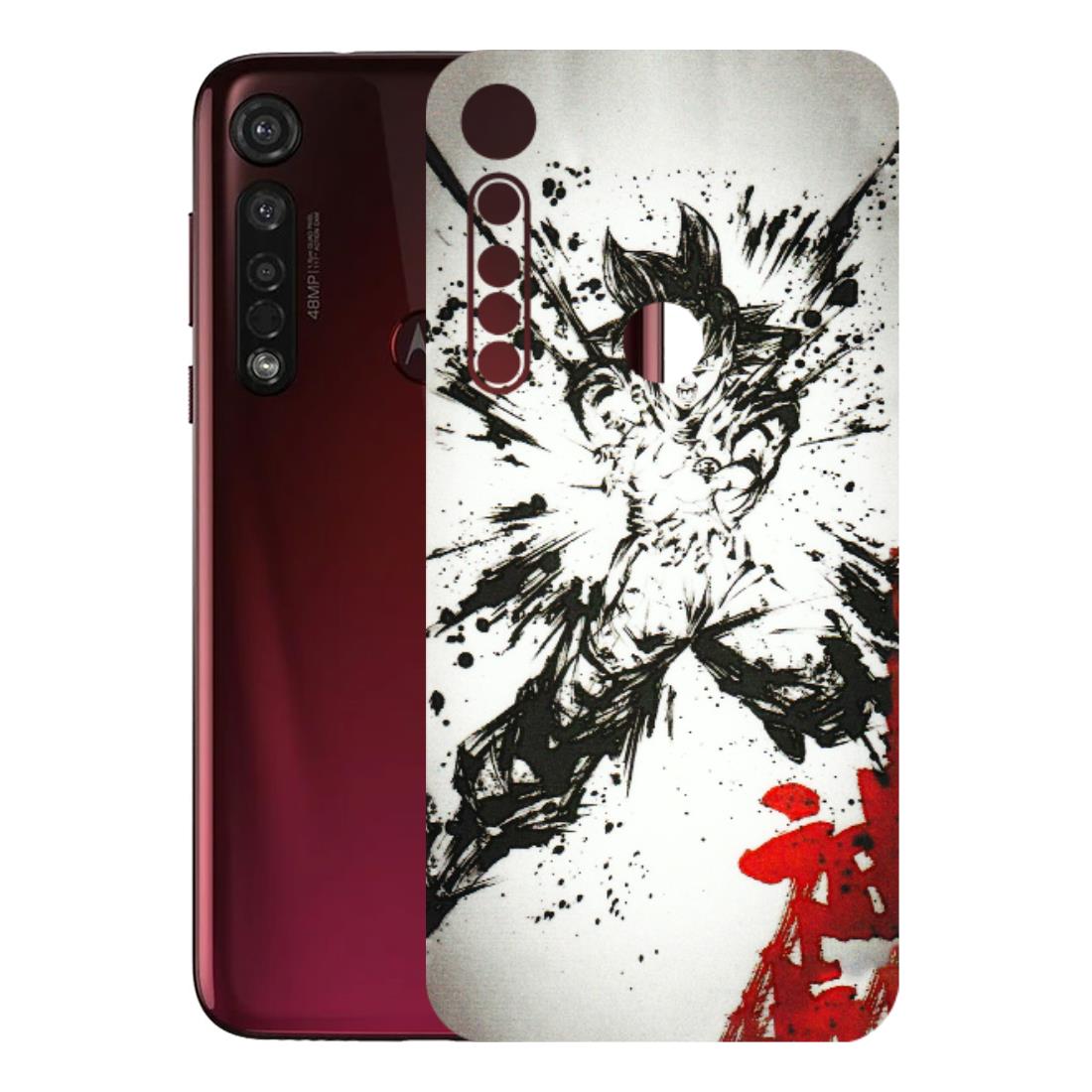 Motorola Phone Skins (All Models) - DBZ - 3D Embossed Finish (L-206) Motorola Moto G8 Plus