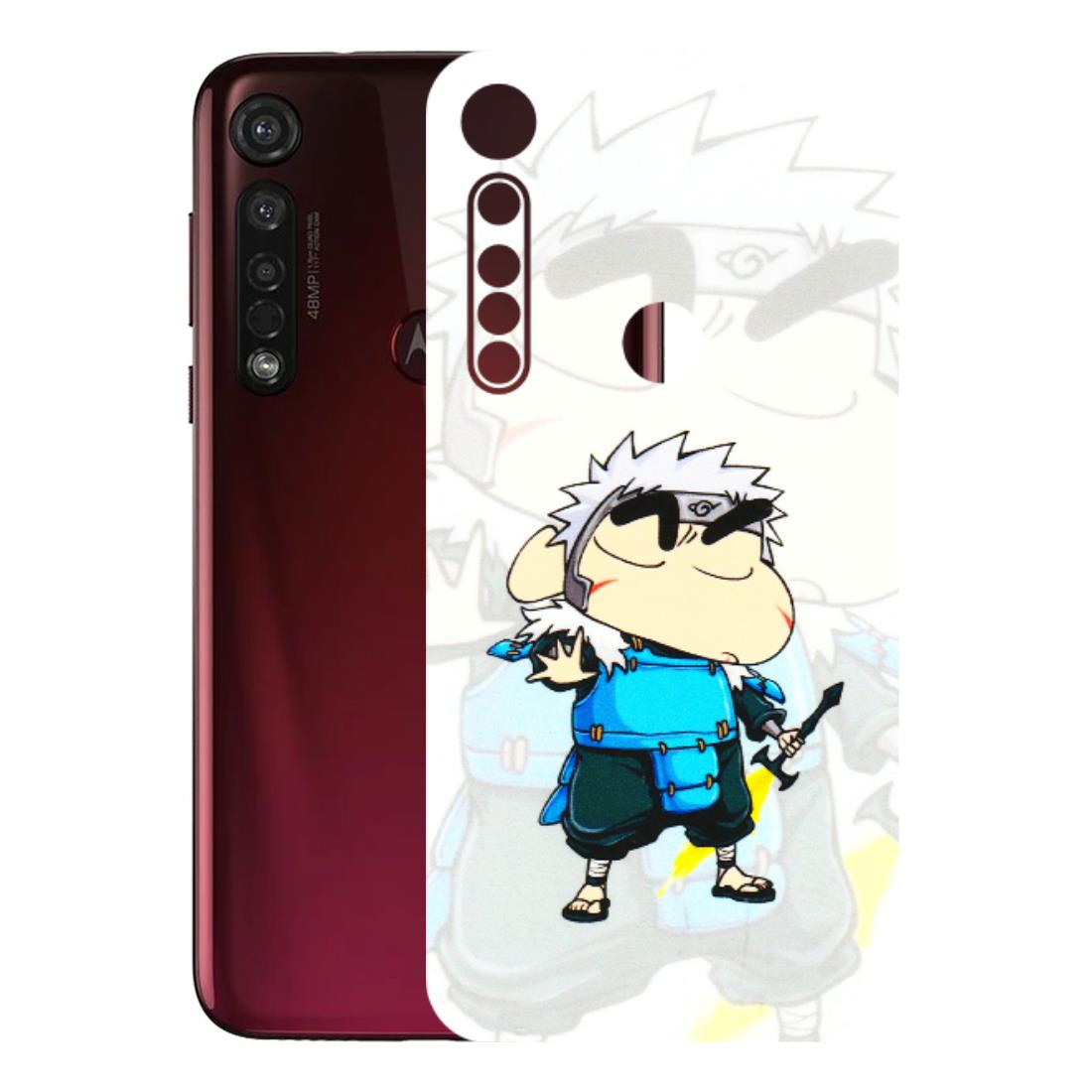 Motorola Phone Skins (All Models) - Angry Young Shinchan - 3D Embossed Finish (L-226) Motorola Moto G8 Plus