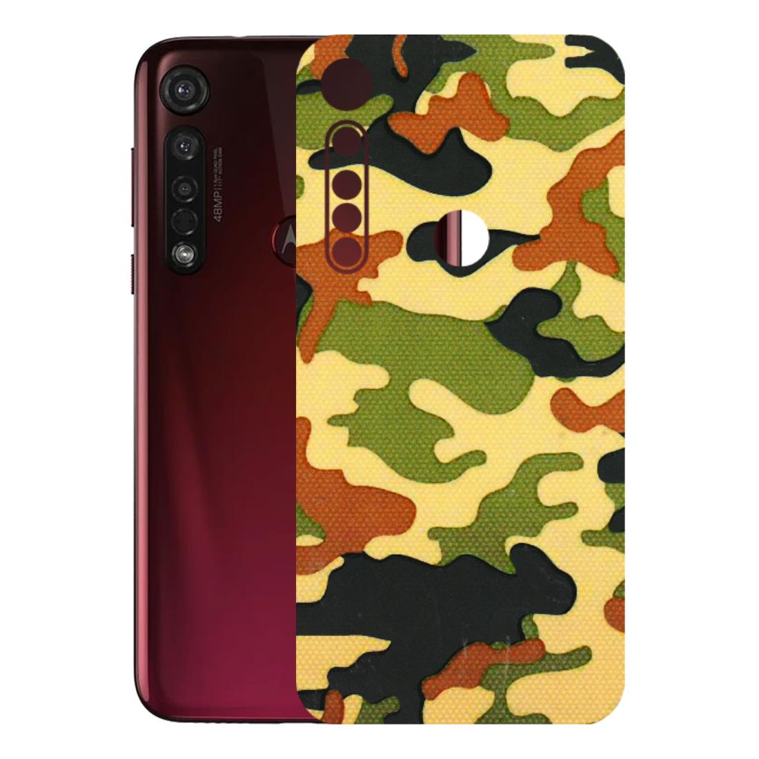 Motorola Phone Skins (All Models) - Indian Military - 3D Embossed Finish (L-234) Motorola Moto G8 Plus