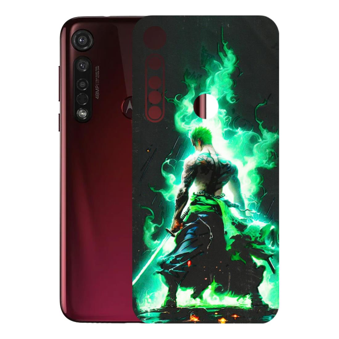 Motorola Phone Skins (All Models) - Zoro Sword - 3D Embossed Finish (L-241) Motorola Moto G8 Plus