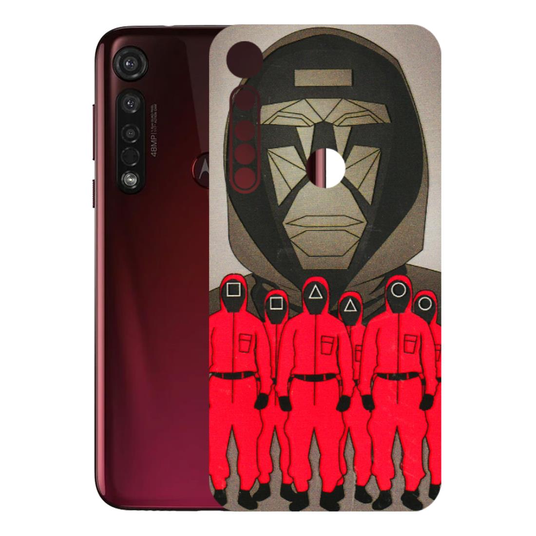 Motorola Phone Skins (All Models) - Squid Game Hero - 3D Embossed Finish (L-245) Motorola Moto G8 Plus