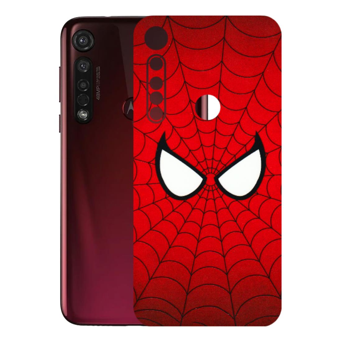 Motorola Phone Skins (All Models) - Spidey Eyes - 3D Embossed Finish (L-257) Motorola Moto G8 Plus