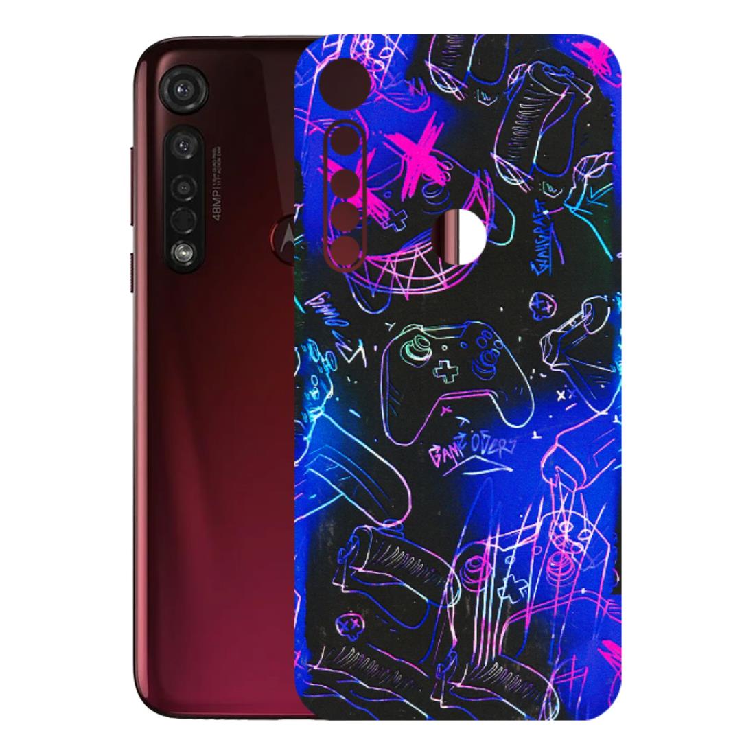Motorola Phone Skins (All Models) - Gamers Paradise - 3D Embossed Finish (L-258) Motorola Moto G8 Plus