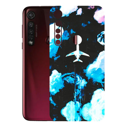 Motorola Phone Skins (All Models) - Travel In Airline - 3D Embossed Finish (L-264) Motorola Moto G8 Plus