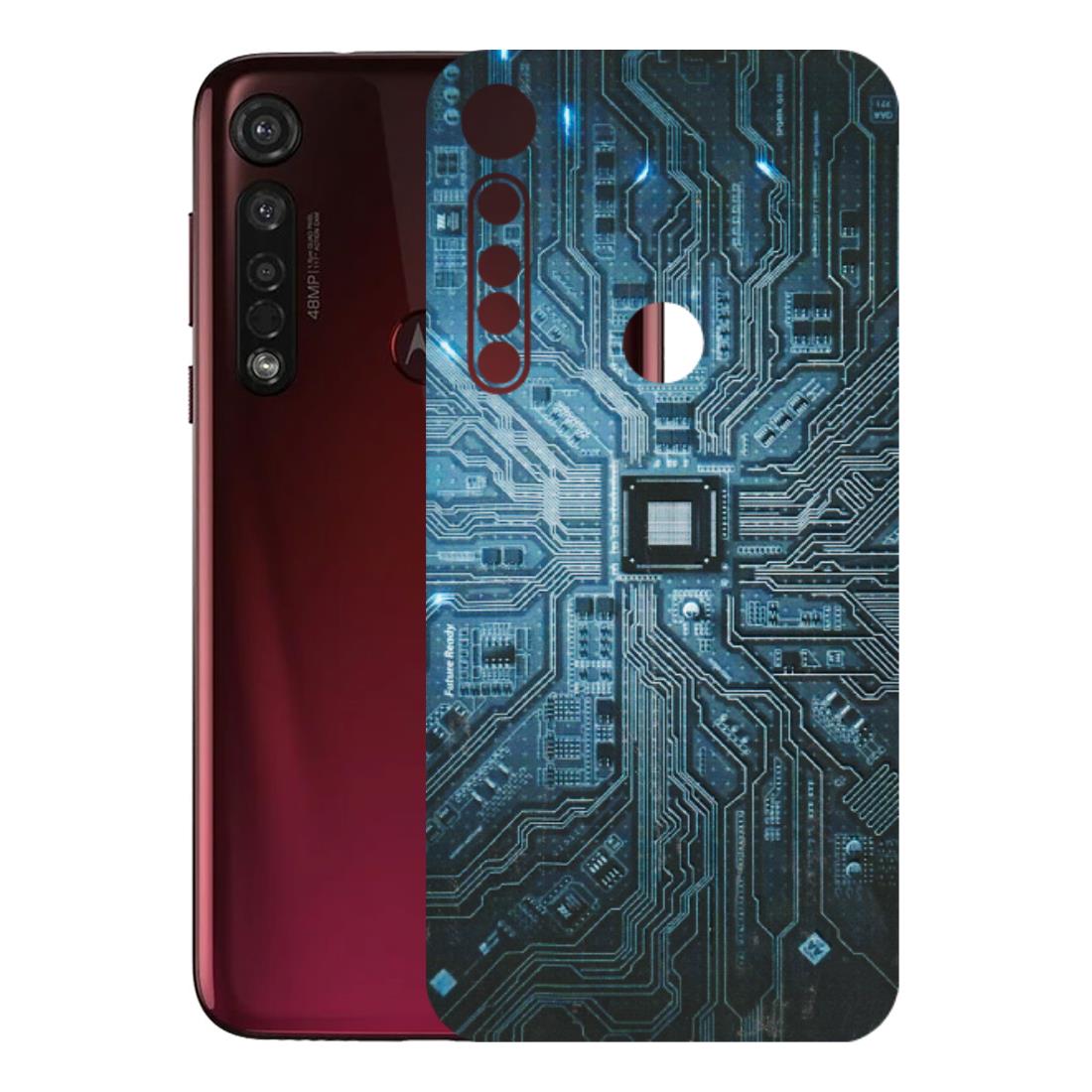 Motorola Phone Skins (All Models) - Original Circuit - 3D Embossed Finish (L-267) Motorola Moto G8 Plus
