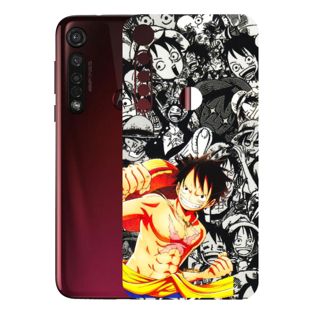 Motorola Phone Skins (All Models) - Anime Comics Games Doodles - 3D Embossed Finish (L-27) Motorola Moto G8 Plus