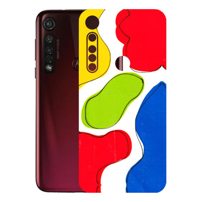 Motorola Phone Skins (All Models) - RGB Colour Paint - 3D Embossed Finish (L-284) Motorola Moto G8 Plus