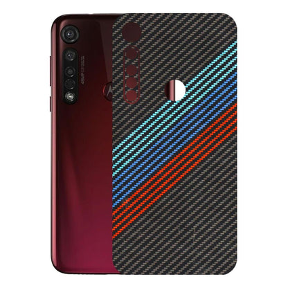 Motorola Phone Skins (All Models) - Carbon BM - 3D Embossed Finish (L-302) Motorola Moto G8 Plus