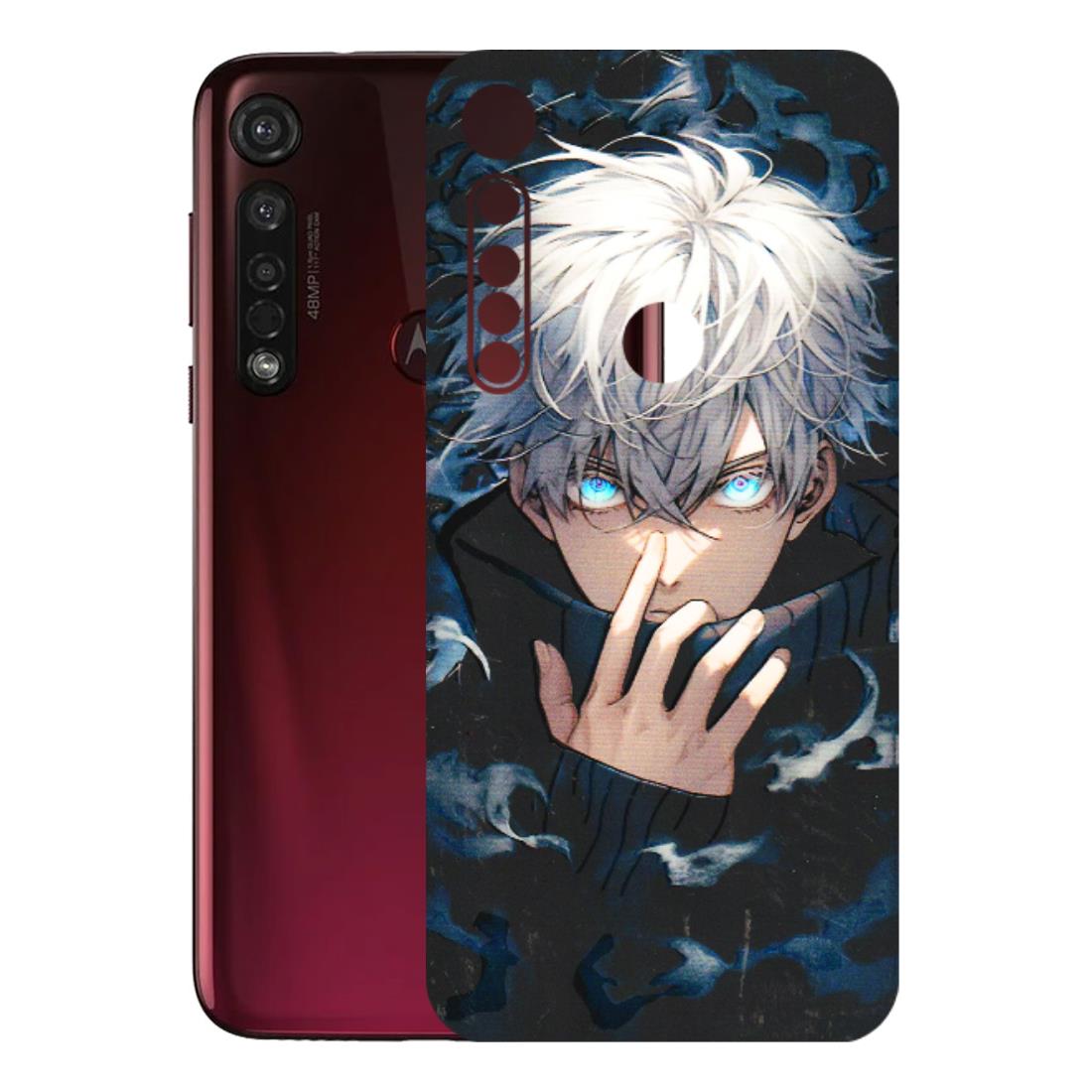 Motorola Phone Skins (All Models) - New Jujutsu Kaisen Anime - 3D Embossed Finish (L-313) Motorola Moto G8 Plus